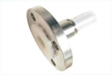 Fluorine lined fixed flange